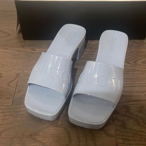 Gucci Jelly Slides